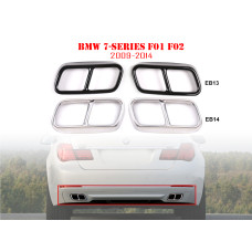 Метални двойни стикери за накрайници BMW 7 F01 F02 - EB13/EB14